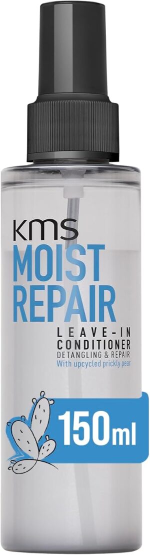 KMS MoistRepair Leave In Conditioner for Dry, Damaged Hair, 150ml, Detangling and Repair, with Upcycled Prickly Pear, Vegan Formula