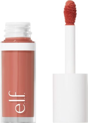 e.l.f. Camo Liquid Blush, Long-Lasting Liquid Blush For High-Pigment Colour, Creates A Soft, Dewy Finish, Vegan & Cruelty-Free, Dusty Rosé