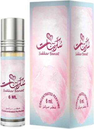 Sapphire’s Choice – Pink Sugar Perfume Inspired Alternative Perfume oil,Sukkar Banat Perfume Oil for Women 6ml | Vanilla, Orange and Bergamot Fragrance, Sukkar Banat Women Perfume oil Made in Uae