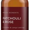 Mystic Moments | Patchouli & Rose Fragrance Oil - 100ml - Perfect for Soaps, Candles, Bath Bombs, Oil Burners, Diffusers and Skin & Hair Care Items