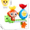 BBLIKE Baby Bath Toys, Bath Toys for 3, 4,5+ Years Old Boys Girls Toddlers Kids Older Children, Monkey Water Toys Shower Toys Bathly Toy with Cup for Babies Gift Toy Set (B)