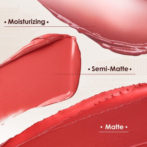 CATKIN Red Glitter Lipstick, Long Lasting, High Impact, Moisturizing Formula, enriched with Avocado Oil and Vitamin E, 3.2g