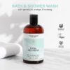 Tisserand Aromatherapy - Total De-Stress - Bath & Shower Wash - Orange, Geranium, Nutmeg Essential Oil - 100% Natural Pure Essential Oils - 400ml
