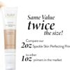 LAURA GELLER NEW YORK Spackle Super-Size (Champagne Glow) Lightweight Makeup Primer - Skin Perfecting Face Primer with Hyaluronic Acid for Long-Lasting Hydration - 59ml