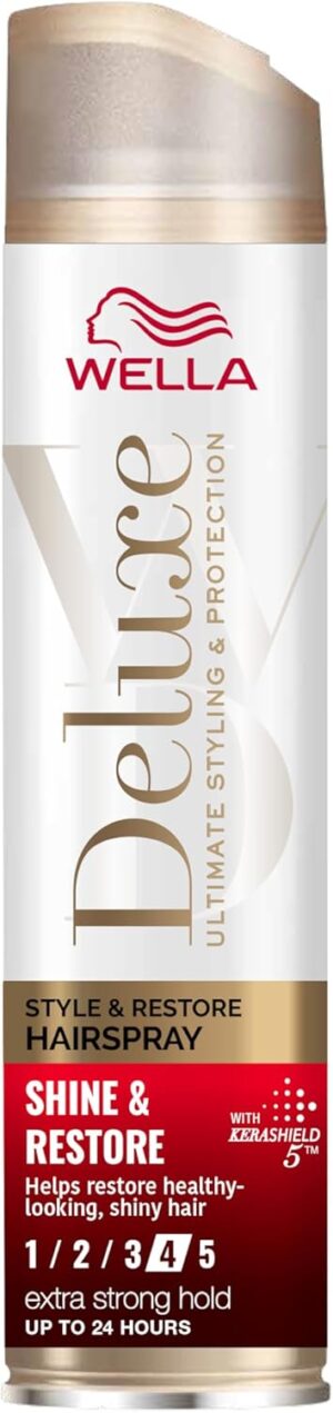 Wella Deluxe Shine & Repair Hairspray, 250ml