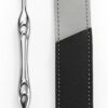 EUZUXU Cuticle Pusher Stainless Steel, 2-in-1 Cuticle Trimmer Nail Care Tool, Professional Cuticle Remover Kit, Manicure and Pedicure Tools
