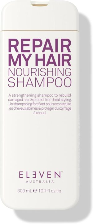 ELEVEN AUSTRALIA Repair My Hair Nourishing Shampoo | A Strengthening Shampoo to Rebuild Damaged Hair and Protect Against Heat Styling
