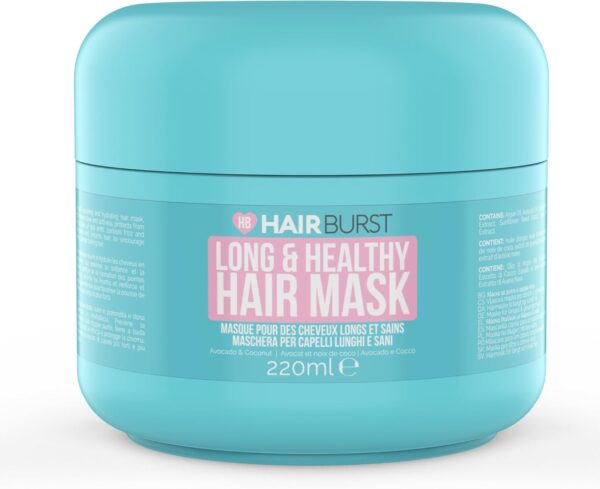 HAIR BURST Thickening Hair Mask with Black Oat Extract & Avocado Oil — Hydrating Hair Growth Mask that Promotes Healthier, Stronger - Aides in Repair, Detangling & Frizz Control
