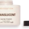 Revolution Beauty London, Loose Baking Powder, Prolongs Makeup Wear, Brightening Setting Powder, For All Skin Tones,Translucent, 32g