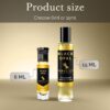 Arabian Opulence FR49 BLACK OPAL Concentrated Perfume Oil | Amber Vanilla Fragrance Roll on Bottle for Women | Long Lasting Oil Based Perfume | Alcohol-Free Perfume Body Oil (6ml)