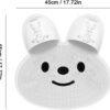 Foot Cleansing Mat - Shower Foot Cleaner, Foot exfoliiating Mat | Silicone Shape Back Scrubber Bath Massage Mat with Non-Slip Suction Cups, Foot Massage Mat for Exfoliation of Body, Arms