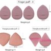 LHLXZQ Makeup Brush Set, 33 Pcs Makeup Tool Set with Makeup Sponge, Powder Puffs, Brush Cleaner, Professional Face Makeup Brushes for Foundation Powder Concealers Eyeshadow Blush, etc