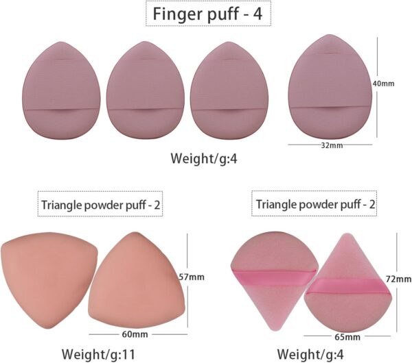 LHLXZQ Makeup Brush Set, 33 Pcs Makeup Tool Set with Makeup Sponge, Powder Puffs, Brush Cleaner, Professional Face Makeup Brushes for Foundation Powder Concealers Eyeshadow Blush, etc