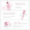 LAIKOU Sakura Skincare Gift Set, Luxury Glass Bottle Skincare Kit for Women Teenage Girls, Cleanser, Toner, Serum, Eye Cream & Moisturizer, Pamper Gifts for Women, Birthday Christmas Gift