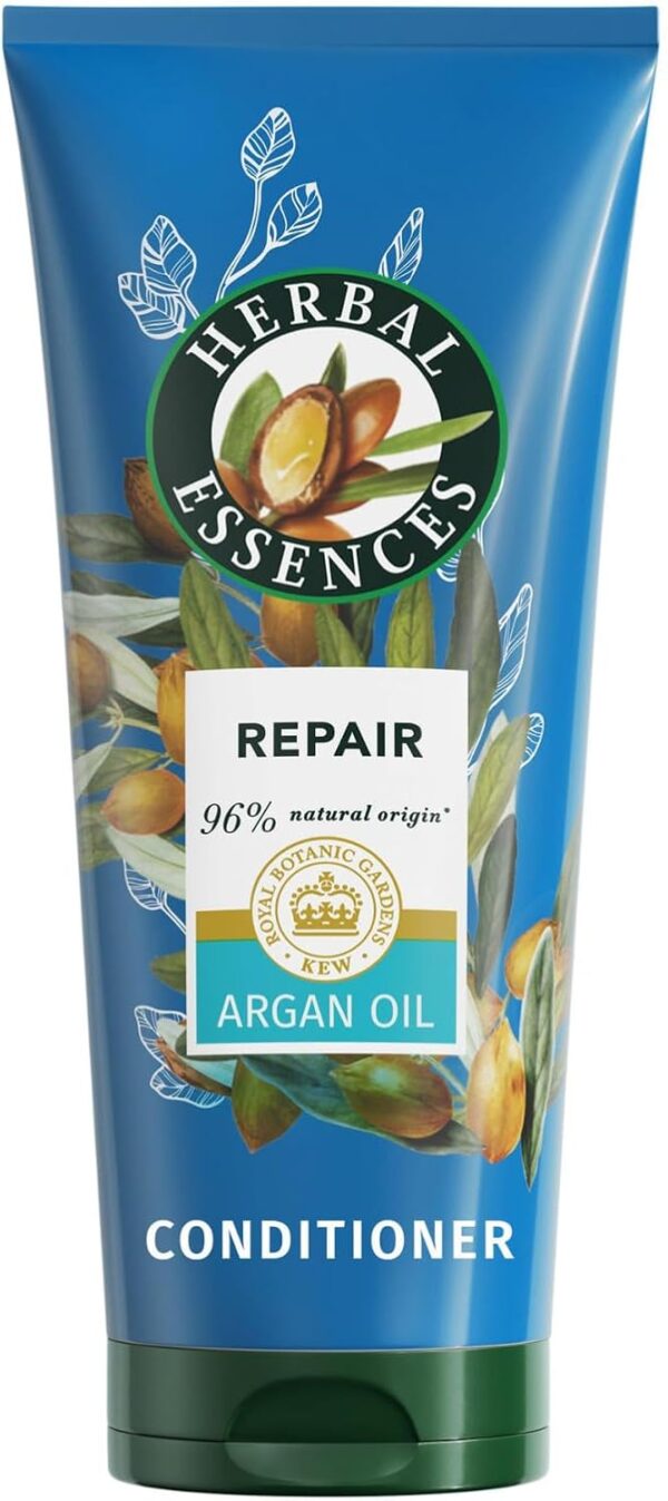 Argan Oil Repair Shampoo & Conditioner Bundle - Silicone-Free Hair Care to Nourish & Restore Damaged Hair