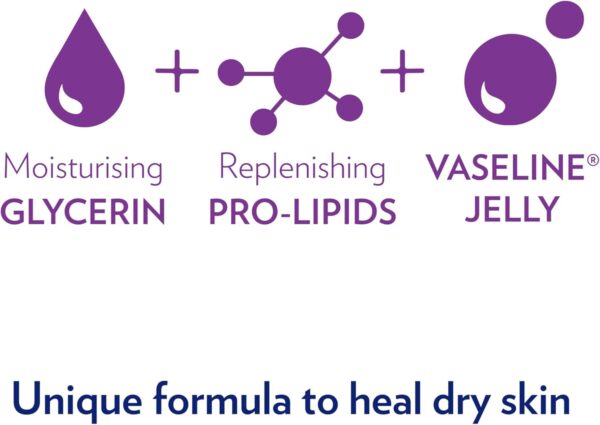 Vaseline Expert Care Dry Skin Healing Balm Body Cream 250 ml