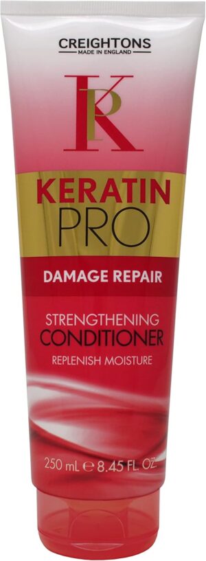 Creightons Pro Keratin Strength & Repair Conditioner (250ml) - Helps Boost Keratin Levels For Silky Smooth, More Manageable Hair. For Dry, Damaged Hair.