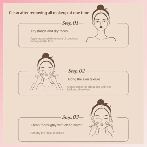 Cleansing Oil Mini Skincare,Makeup Remover Cleansing Oil,20pcs Portable Makeup Face Cleanser,Soothing Gentle Make Up RemoverOil Facial Cleanser For Travel,Disposable Natural Make up Remover