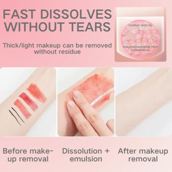 Cleansing Oil Mini Skincare,Makeup Remover Cleansing Oil,20pcs Portable Makeup Face Cleanser,Soothing Gentle Make Up RemoverOil Facial Cleanser For Travel,Disposable Natural Make up Remover