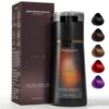 Hair Dye Shampoo, Hair Care Instant Dye Shampoo for Men & Women, Haircare Natural Color for Gray Coverage (Dark Brown)