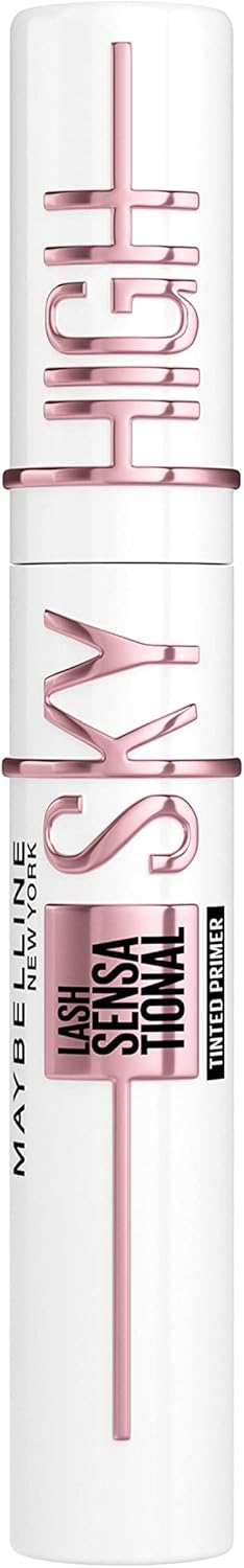 61i7KxjMFBL._AC_SL1500_.jpg Maybelline New York Lash Sensational Sky High Boosting Tinted Primer, Lengthening & Thickening Primer Lashes Care, Serum Infused Base with Vitamin B5 & Ceramides