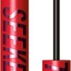 Rimmel Thrillseeker Extreme Volume Mascara Black, Ultra Volumising, 24hr Wear, Unique BIG Tower Fibre Brush, Smudge-Proof, Flake-Free, Clump-Free, Cruelty Free 12.5ml