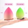 Makeup Sponge Beauty Blenders DUAIU 4 pcs Gradient Beauty Blender Foundation Sponges Set Concealer Sponge Applicator Sponges
