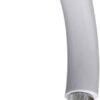 Croydex Secura Shower Set with Shower Head, 1750mm Stainless Steel Hose and Tap Shower Attachments, Suitable for High and Low Pressure Systems, Combi Boilers, Includes Riser Rail, White & Chrome