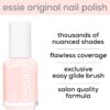 Essie Nail Polish 9 Vanity Fairest Sheer Pastel Pink Shimmer Colour, Original High Shine and High Coverage Nail Polish 13.5 ml