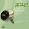 NATURA - Ekos Pataua Strengthening Mask - For Fine and Fragile Hair - Strengthens and Repairs Hair, Protects against Environmental Stressors - 100% Vegan - Cruelty Free - 200g