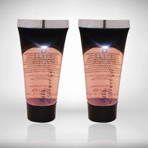 61jjDh2d1ZS._AC_SL1500_.jpg 20 ml Elite Selection London Bath & Shower Gel Tubes Refreshing Bath & Shower Gel Body Wash for Normal Dry & Sensitive Skin Eurosplash Amenities Hotel B&B Guest House Gym Travel (Pack Of 25)