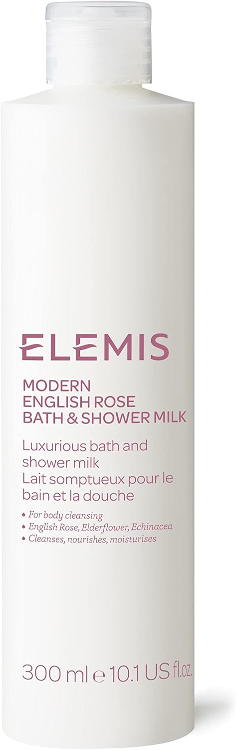 61jxfvM5VQL._AC_SL1500_.jpg ELEMIS Bath and Shower Milk – Nourishing Daily Body Wash with Moisturizing Oil – Gentle Cleansing for Dry, Sensitive Skin – Foaming Cream with Natural Aromatics – 200ml