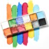 Makeup Revolution London, Artist Collection, Face Paint Tray, Intensely Pigmented, Blendable Formula, 12 Creamy Shades, 12 x 2.7g