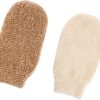 CHAOYUELYF 2 Pack Exfoliating Glove Bath Shower Glove Dead Skin Bath Scrub Mitten for Body Spa Massage Deep Exfoliating Mitt Bath Glove