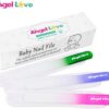 Angel Love Baby Nail File, 3 Pack, Emery Board Glass, Crystal for Babies, New Moms & Baby Shower(Gift Set), Qzf Color