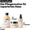 L'Oréal Professionnel Repairing Hair Mask for Damaged and Dry Hair, with Quinoa, Series Expert, Absolut Repair Gold Mask, 250 ml