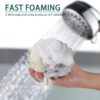 Sadocom 24 Pack Travel Loofah, Individually Wrapped Small Loofah Shower Pouf, 4 inch Mini Bath Sponges for Shower, Multicolor