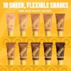 NYX Professional Makeup Buttermelt Glaze Soft Glow Skin Tint + SPF/FPS 30, Foundation, 12h Wear, Vanilla Bean Butta