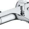 MORADO Thermostatic Bath Shower Mixer,Thermostatic Bath Mixer Tap,Bath Tap with Temperature Control,Solid Brass,Chrome Finished,Bathtub Mounted,(Bathtub Mounted)