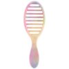Wet Brush Speed Dry Hair Brush - Stripes (Color Wash) - Vented Design and Ultra Soft HeatFlex Bristles Are Blow Dry Safe With Ergonomic Handle Manages Tangle and Uncontrollable Hair - Pain-Free