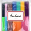 FANDAMEI Nail Files and Buffers, 100/180 400/4000 Grit Professional Manicure Tools Kit Rectangular Art Care Buffer Block Tools, 7 Ways Buffer Block for Trim, Polish and Shine Nail, 20Pcs/Pack