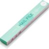 Malva Belle Best Crystal Glass Nail File – Long Lasting Double Sided Tempered Glass File – Professional Salon Manicure/Pedicure Filing Tool for Natural Nails - Pink (2 mm)
