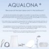 AQUALONA® Aquacapri Shower Column, Overhead and Handheld Shower with 5 Different Sprays Brass Exchange Valve, 2 Hoses Included (Aquacapri Shower Column)