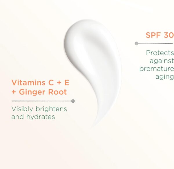Simple Protect 'N' Glow Triple Protect Moisturiser SPF 30 3x protection against UVA & UVB rays, blue light and pollution all-day hydrating face cream 40 ml