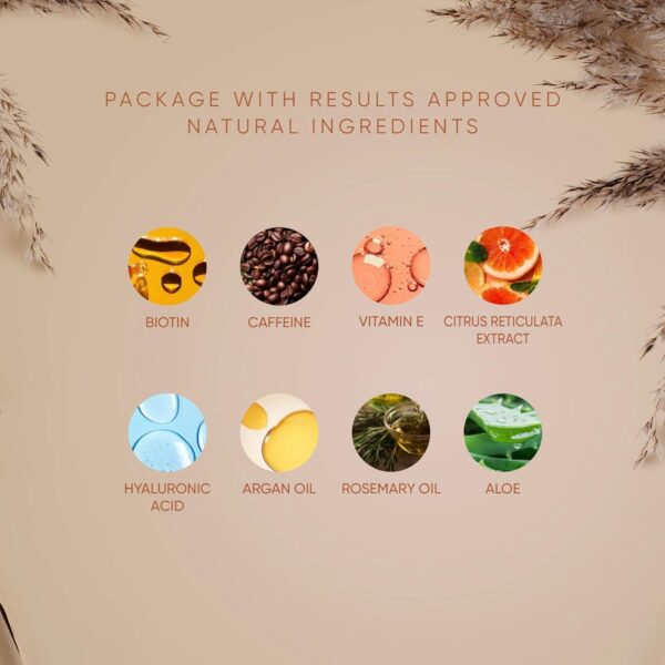 61mf4JwG04L._AC_SL1500_.jpg Rice Water Hair Growth Shampoo and Conditioner: Hair Growth Shampoo - Rice Water Shampoo with Biotion and Caffeine for Hair Loss - Rice Water Shampoo and Conditioner for Women and Men (240mL X 2)