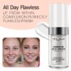 Find Back 2PACK TLM Flawless Colour Changing Warm Skin Tone Foundation,Naturally Blends Moisturizing Foundation Makeup,Long Lasting Poreless Liquid Cover Concealer SPF 15 for Face Makeup, Beige