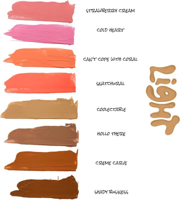 Curve Case Cream Blusher Palette (Light)