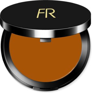 Cream To Powder Foundation by Flori Roberts, Full Coverage for Women of Color or Deeper Skin Tones, Long Lasting Makeup, Matte Finish, Covers Uneven Complexion and Hides Imperfections, 0.30 oz