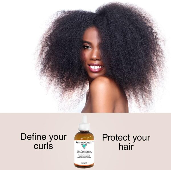 Aminotouch Natural PURE PROTEIN TREATMENT Grow Long Hair, Repair Damage & Split Ends, Strengthen Weak Hair, Collagen Filler Keratin Repair that Works From the Core to the Outer Layers, instant results