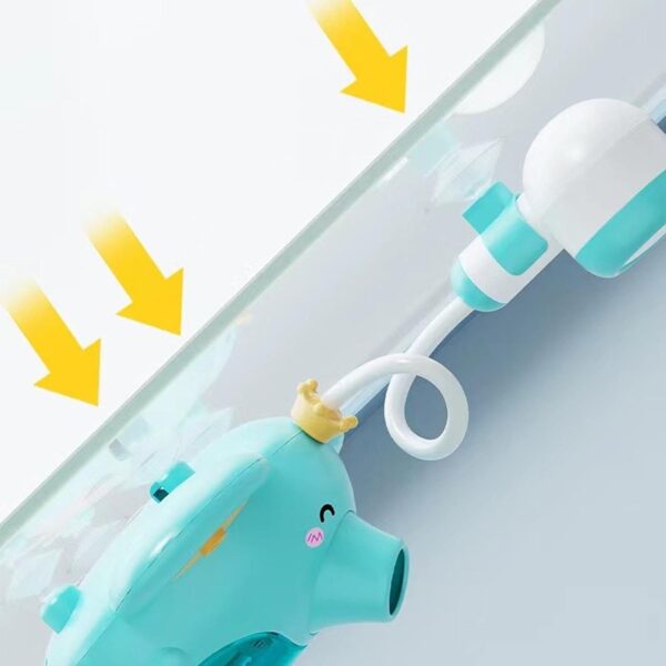 Elephant Shower Toy, Bath Bubble Toy, Water Pump Toy, Bathtub Sprayer Toys, Trunk Spout Rinser Bathtub Sprayer, Fun Bubble Maker For Travel Bathtubs And Baby Bath Time